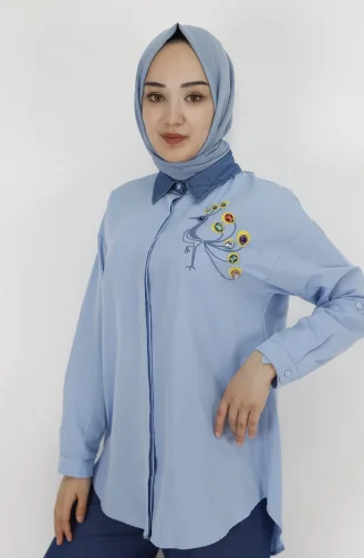 Blau Hemd 23169-01