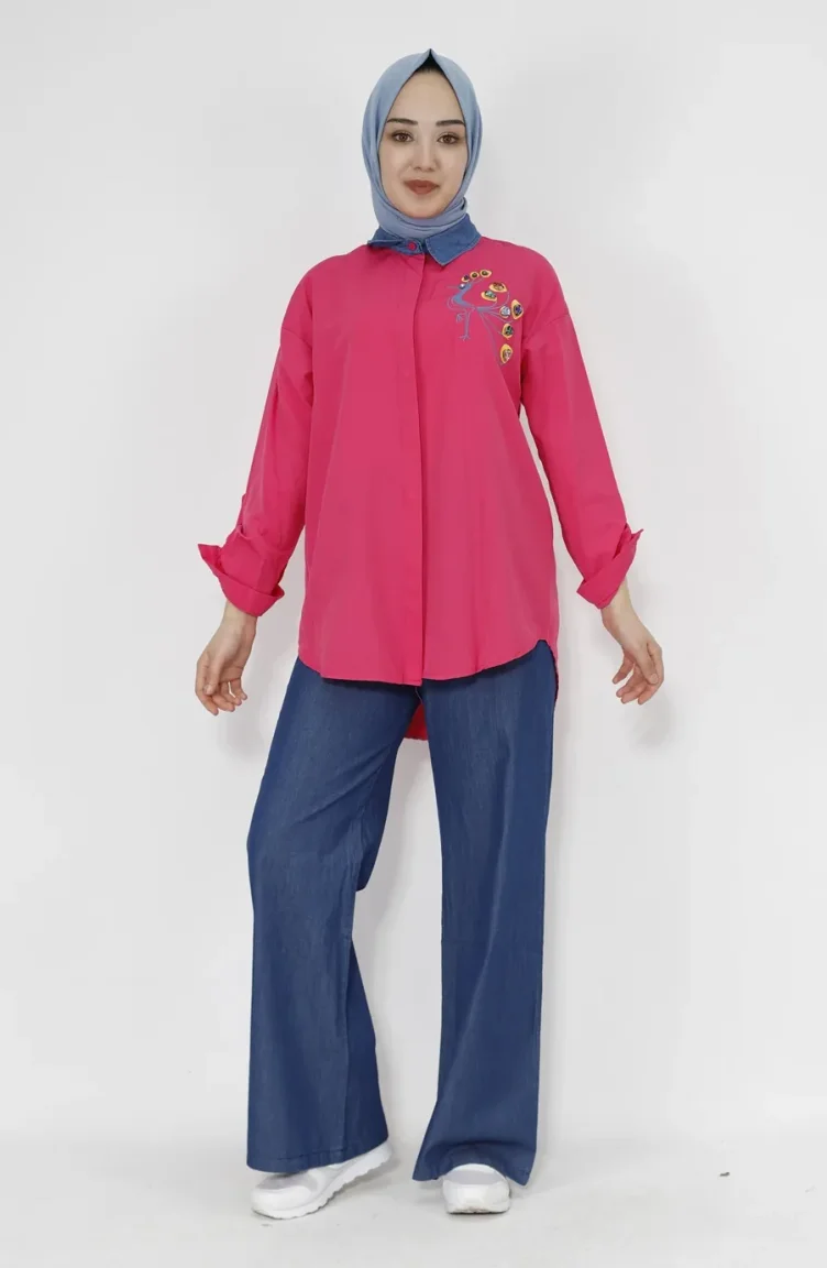 Fuchsia Hemd 23169-04