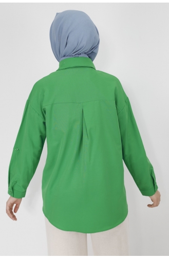 Green Overhemdblouse 23167-02