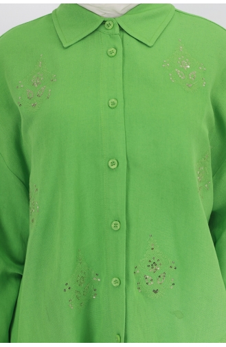 Chemise Vert 29632-02