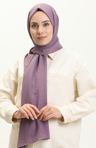 Karaca Ekoseli Şal 81002-03 Açık Mor 81002-03