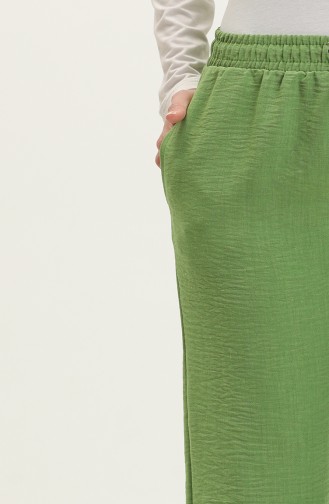 Pantalon en Lin 5107-05 Vert Noisette  5107-05