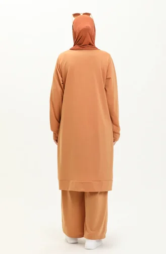 Ensemble Tunique Pantalon 0044-01 Camel 0044-01