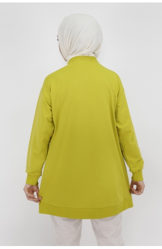 Oil Green Sweatshirt 2196-01