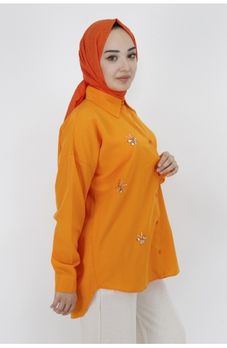 Orange Hemd 6999-04