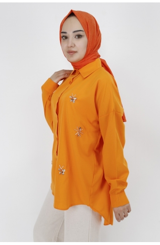 Orange Hemd 6999-04