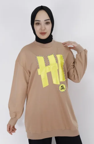 Sweatshirt Beige 71102-01