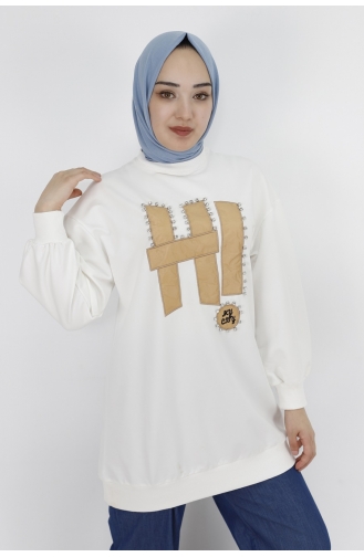 White Sweatshirt 71102-03