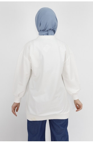 White Sweatshirt 71102-03