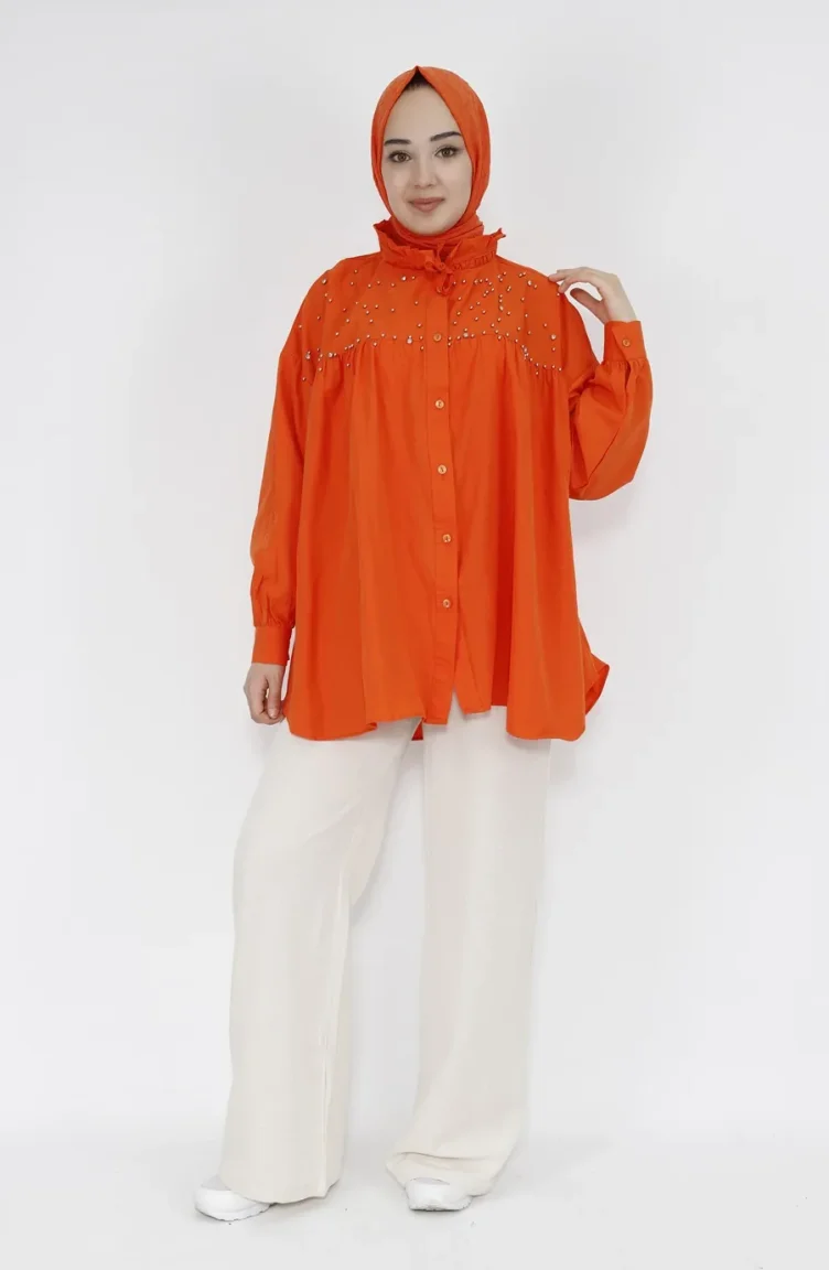 Chemise Orange 7120-04