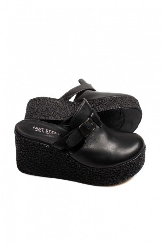  Summer Sandals 124ZA10530.Siyah