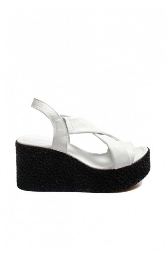  Summer Sandals 124ZA10535.Beyaz