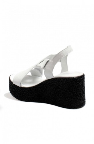  Summer Sandals 124ZA10535.Beyaz