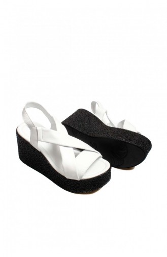  Summer Sandals 124ZA10535.Beyaz