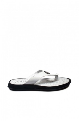  Summer Slippers 124ZA5013.Beyaz