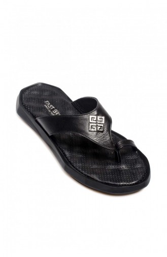  Summer Slippers 124ZA5013.Siyah