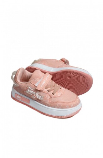 Unisex Çocuk Sneaker Ayakkabı 461Xca3002 Pudra Beyaz