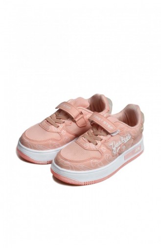 Unisex Çocuk Sneaker Ayakkabı 461Xca3002 Pudra Beyaz