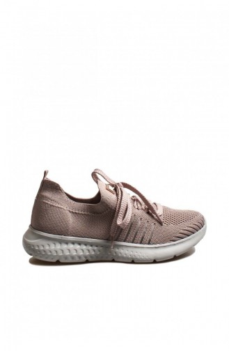 Kadın Sneaker Ayakkabı 517Za5084 Pudra