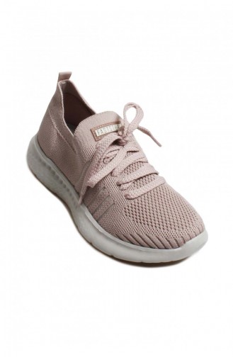 Kadın Sneaker Ayakkabı 517Za5084 Pudra