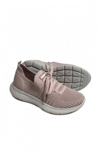 Kadın Sneaker Ayakkabı 517Za5084 Pudra