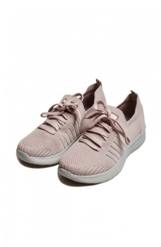 Kadın Sneaker Ayakkabı 517Za5084 Pudra