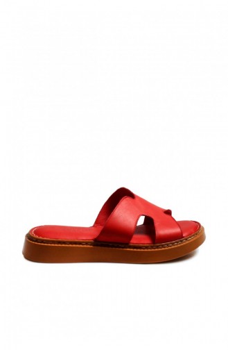  Summer Slippers 621ZA858.Kırmızı