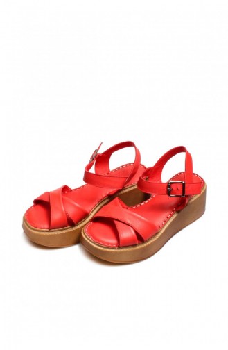  Summer Sandals 621ZA868.Kırmızı