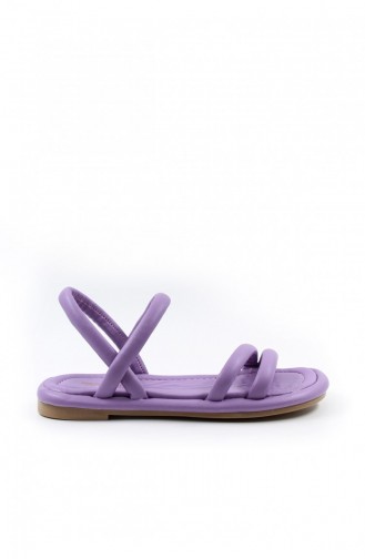 Kadın Klasik Sandalet 935Za1020 Lila