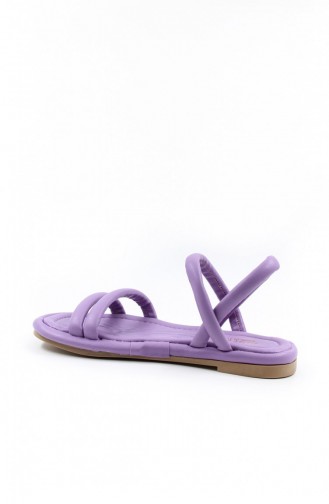 Kadın Klasik Sandalet 935Za1020 Lila