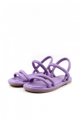 Kadın Klasik Sandalet 935Za1020 Lila