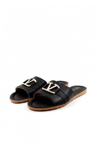  Sommer Haussandalen 935ZA120.Siyah