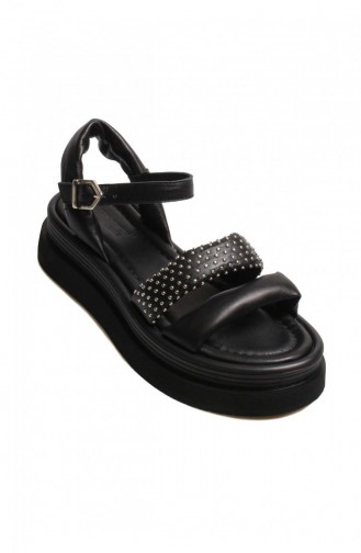  Summer Sandals 965ZA3318.Siyah