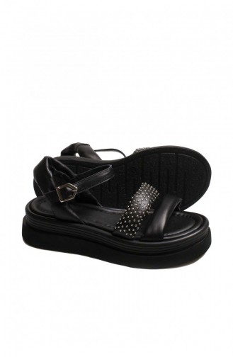  Summer Sandals 965ZA3318.Siyah