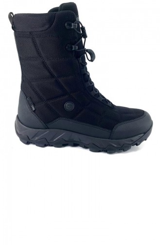 Black Boots-booties 12614
