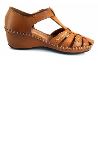Tobacco Brown Summer Sandals 13799