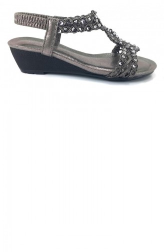 Gray Summer Sandals 13845