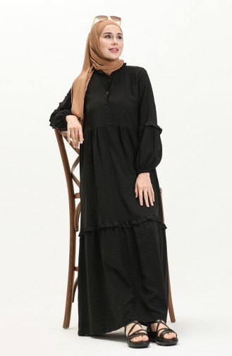 Black İslamitische Jurk 24Y8973-06