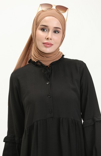 Black İslamitische Jurk 24Y8973-06