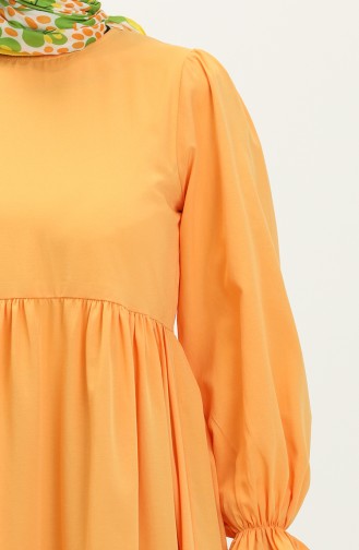 Shirred Dress 24Y8881-01 Mustard 24Y8881-01