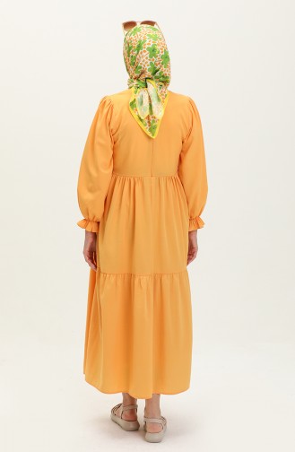 Shirred Dress 24Y8881-01 Mustard 24Y8881-01