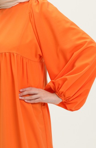 Orange İslamitische Jurk 24Y8922-03