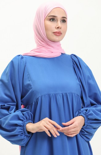 Saxon blue İslamitische Jurk 24Y8922-04