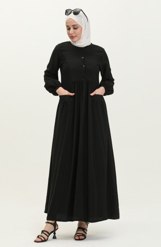 Robe de Poche en Tissu Aerobin 24Y8933-01 Noir 24Y8933-01