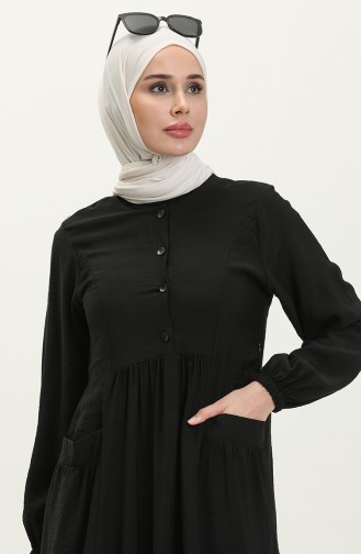 Black İslamitische Jurk 24Y8933-01