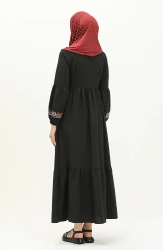 Black Embroidered Dress 24Y8968-07 24Y8968-07