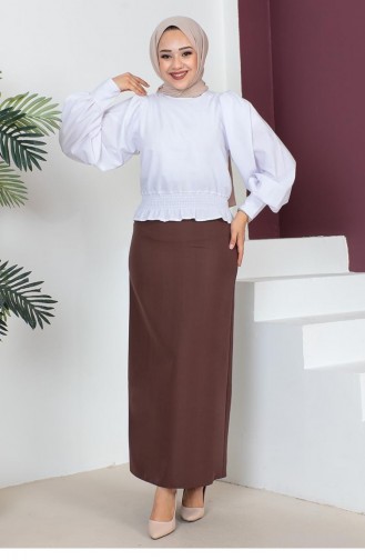 Brown Skirt 5052NRS.KHV