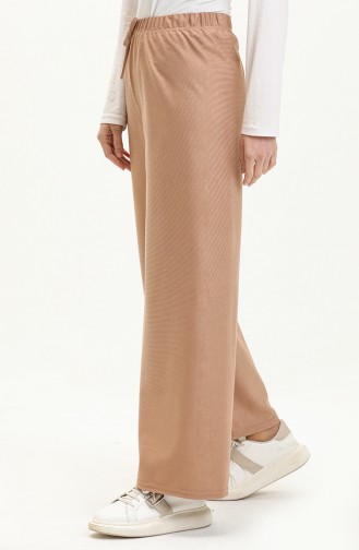 Seasonal wide Leg Trousers 8604-01 Mink 8604-01