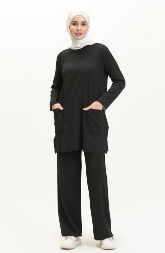 Ensemble Tunique Pantalon 23233-02 Noir 23233-02