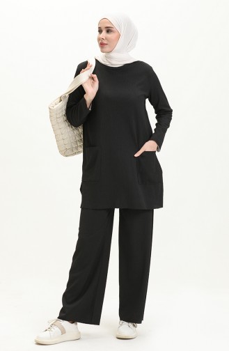 Ensemble Tunique Pantalon 23233-02 Noir 23233-02